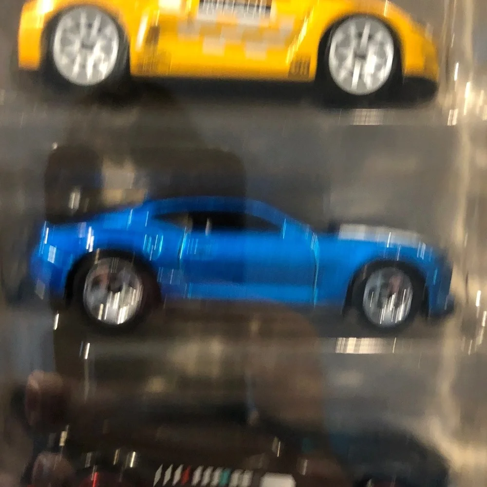 Mattel Hot Wheels Nightburnerz 5-Pack - Red, Orange, Yellow, Blue, Black
